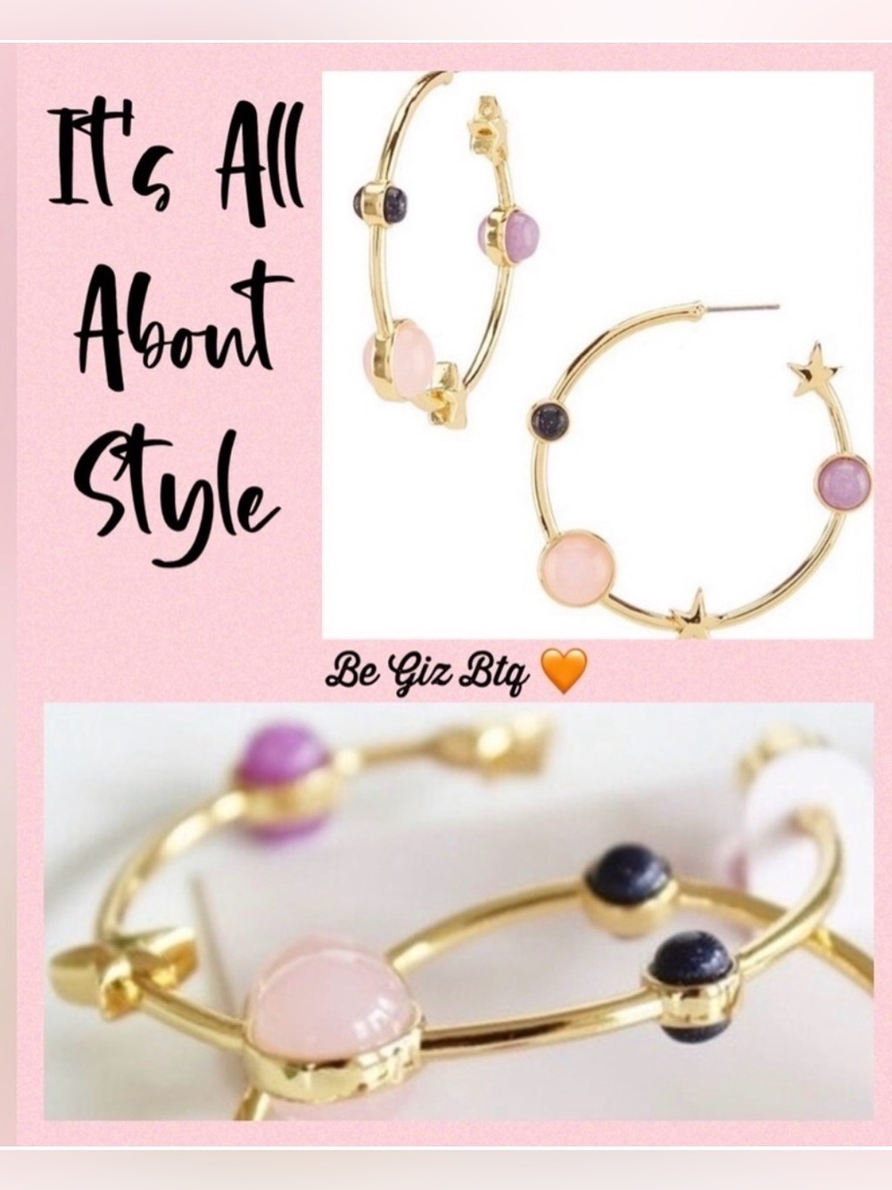 Kate Spade Authentic On The Rocks Hoops - Picture 3 of 15
